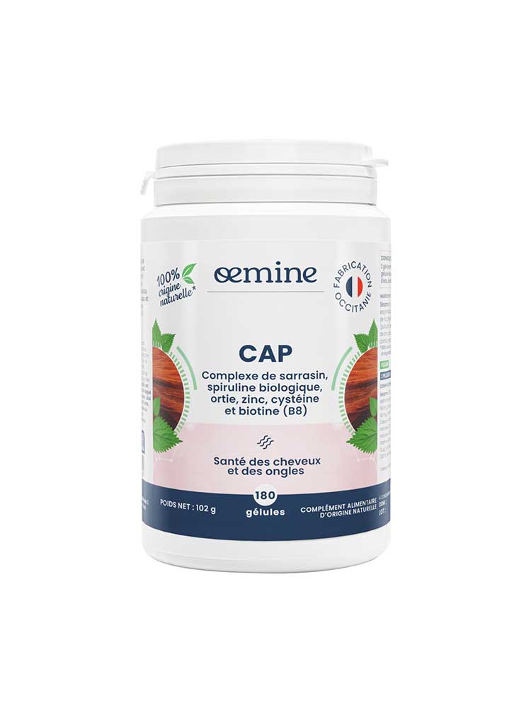 Oemine CAP Santé des Cheveux et des Ongles 180 Gélules